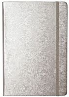 Блокнот на резинке Skiper А6 / 96 Star Dream серебряный SK-6835