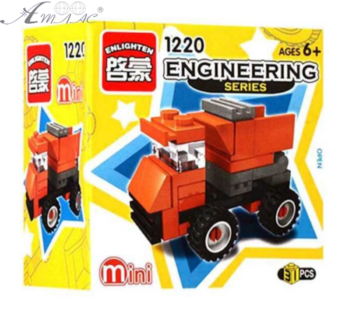 Конструктор Engineering Самоскид 31 деталь 1220 Конструктор Engineering Самоскид 31 деталь 1220