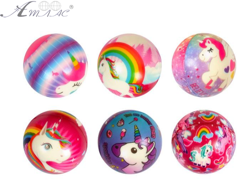 Игрушка Мячик мягкий фомовый 6,5 см Единорог 17849 Игрушка Мячик мягкий фомовый 6,5 см Единорог 17849