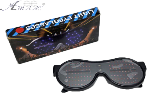Іграшка Прикол Окуляри з підсвічуванням 15см  08506 фото 2