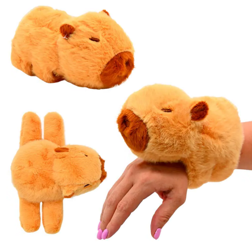 Игрушка мягкая Capybara - браслет 22х10х9 см M17946 Игрушка мягкая Capybara - браслет 22х10х9 см M17946