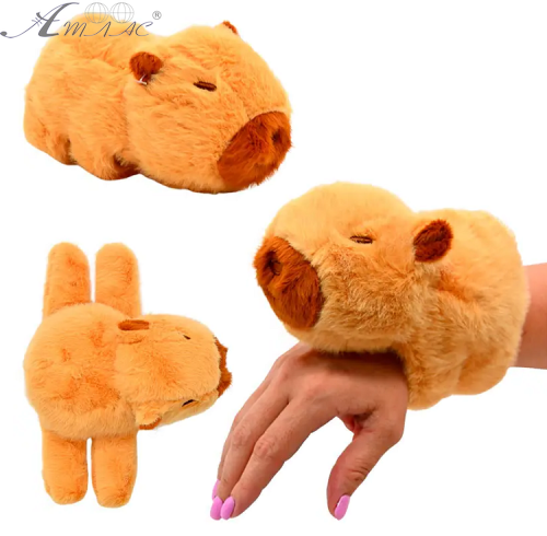 Іграшка м'яка Capybara - браслет 22х10х9 см  M17946