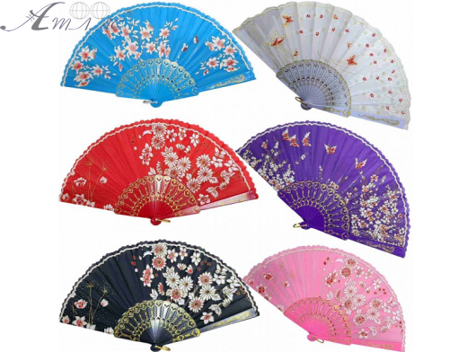 Игрушка Веер ручной складной из ткани цвет микс 23 см 02064 фото 2 Игрушка Веер ручной складной из ткани цвет микс 23 см 02064 фото 2