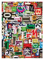 Блокнот-бизнес А4 80 л # Микс офсет, твердая обложка 105029/*, ЗОл-80