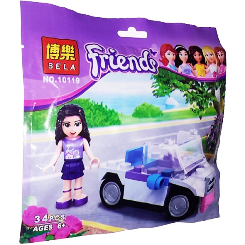 Игрушка Конструктор Friends Машина 34 детали  10119 