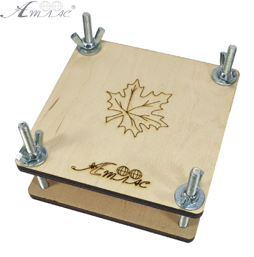 Прес для висушування рослин для гербарія Атлас 12 х 12см  AS-7180 фото 3