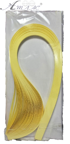 Папір для Квілінгу Жовтий пастель 5мм 50смуг 42см 00950 Папір для Квілінгу Жовтий пастель 5мм 50смуг 42см 00950