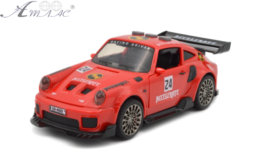 Іграшка Машинка Porsche 911 з димом 17см інерційна в коробці  06427