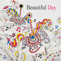 Раскраски Антистресс Beautiful Day 12л 25х25cм  10292