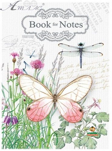 Блокнот МД А5 # 60 л мягкая обложка микс Бл-А5-60-Тк-Кл-150* 