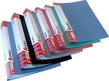 Папка з файлами на 20 файлів Leader Display А4 mix  254510