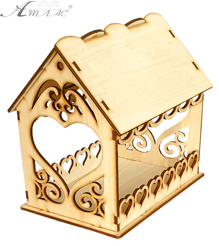 Кормушка окрашенная № 4/1 морилка под лаком 22 х 16 х 20.5 см AS-4281, F-0238 Кормушка окрашенная № 4/1 морилка под лаком 22 х 16 х 20.5 см AS-4281, F-0238