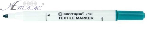 Маркер для Тканини Centropen Зелений 3.9 мм  2739/04