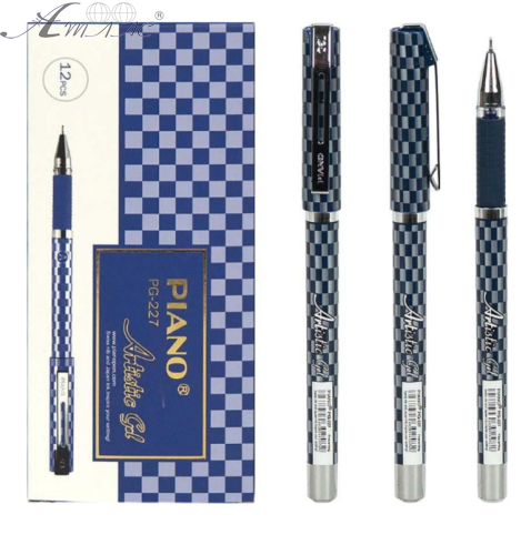 Ручка гелева Piano Artistic 0,5 мм синя  РG-227