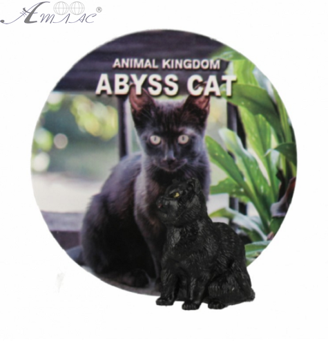 Іграшка Фігурка Кота Чорний сидить 4 см  16613