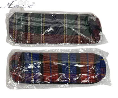 Пенал шкільний Шотландка тканина на 1 відділення  12290