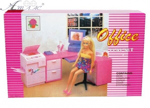 Кукольная Мебель набор Gloria Офис  96014  