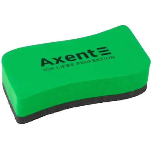 Губка для доски сухостирательная Axent Wave зеленая 11*5,7*2,2 см 9804-05-A Губка для доски сухостирательная Axent Wave зеленая 11*5,7*2,2 см 9804-05-A