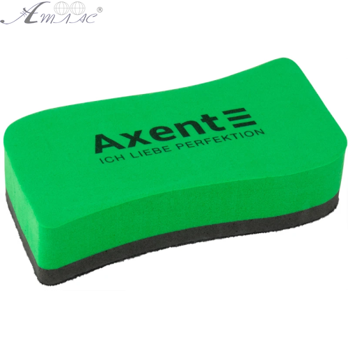 Губка для доски сухостирательная Axent Wave зелена 11*5,7*2,2 см 9804-05-A Губка для доски сухостирательная Axent Wave зелена 11*5,7*2,2 см 9804-05-A