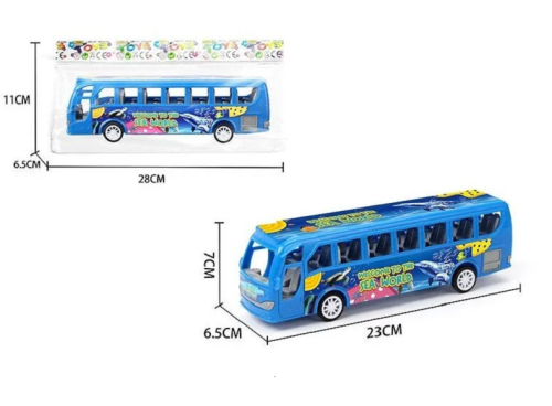 Игрушка Автобус Океан пластик 23 см в пакете TMX88-3B Игрушка Автобус Океан пластик 23 см в пакете TMX88-3B