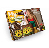 Набір для творчості Вишивка сумки Стрічками та бісером My Creative Bag  МСВ-01-03