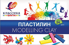 Пластилін Луч "Класика" 24 кольорів 480 гр  28С1642-08