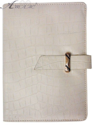 Ежедневник недатированный B6 с кожаным клапаном HJ-32E21 Ежедневник недатированный B6 с кожаным клапаном HJ-32E21