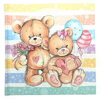 Скетчбук для рисования Bourgeois 100х100 Мишки 48 листа  19249