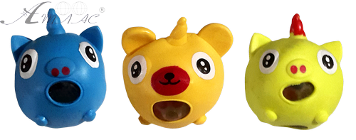 Игрушка силиконовая антистресс Мордочки с орбизами ST 8517 фото 2