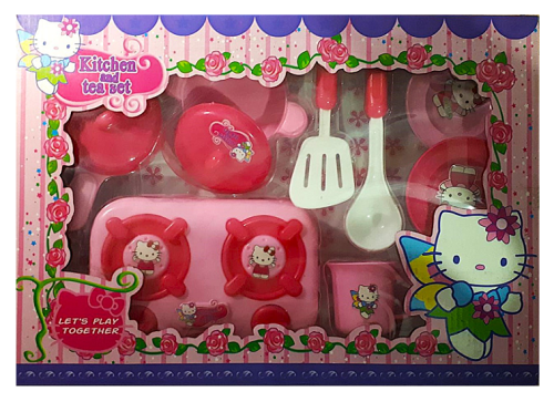 Игрушка Детская Кухня Kitchen and tea set 9 предметов  LN541I 