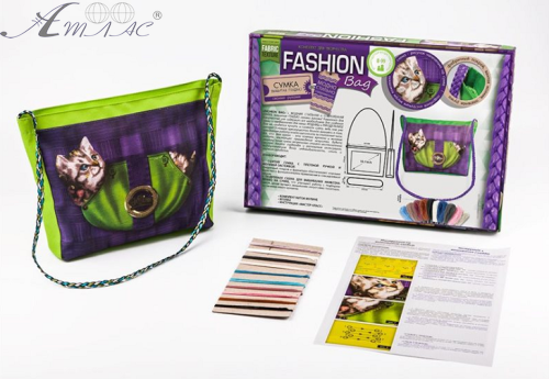 Набір для творчості Вишивка сумки ниткою муліне Fashion Bag FBG-01-05 фото 2 Набір для творчості Вишивка сумки ниткою муліне Fashion Bag FBG-01-05 фото 2