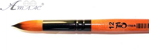 Кисть синтетика Круглая № 12 художественная