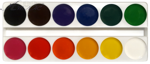 Акварель набір Луч "Зоо" 12 кольорів, картонна упаковка 19С1247-08 фото 2