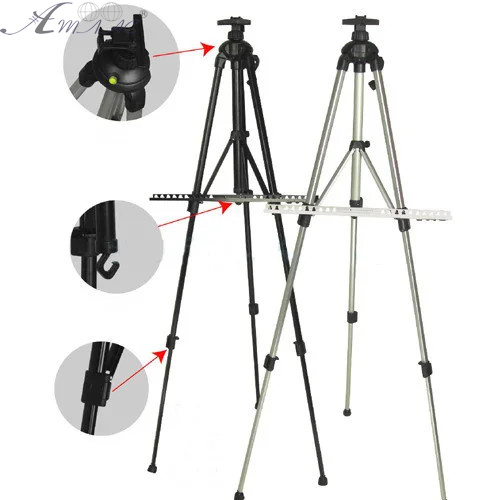 Мольберт тринога алюмінієвий, 128 см