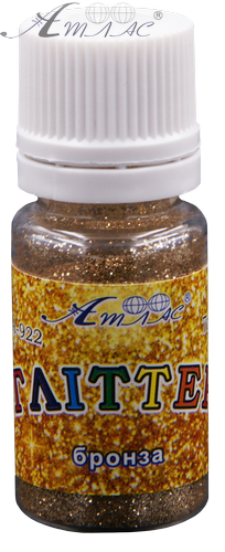 Блискітки (Гліттер) Атлас 7 гр - Бронза AS-2041, А-922 фото 2 Блискітки (Гліттер) Атлас 7 гр - Бронза AS-2041, А-922 фото 2