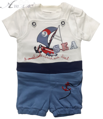 Пісочник двійка для хлопчика Bebecix р.62-74 11605 Пісочник двійка для хлопчика Bebecix р.62-74 11605