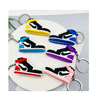 Брелок Кроссовки высокие Nike кубики резиновый 5см  00542  1/12