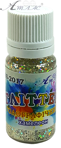 Блискітки (Гліттер) Голографічні Атлас 5 гр - Хамелеон AS-2017 фото 2 Блискітки (Гліттер) Голографічні Атлас 5 гр - Хамелеон AS-2017 фото 2
