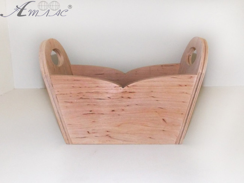 Деревянный короб с ручками 270*170*140мм. 0306 Деревянный короб с ручками 270*170*140мм. 0306