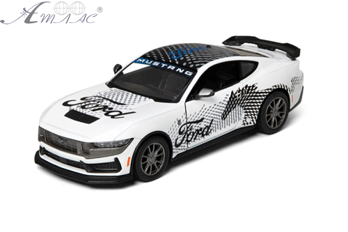 Машинка Kinsmart Ford Mustang 2024 Dark Horse KT5455W Машинка Kinsmart Ford Mustang 2024 Dark Horse KT5455W