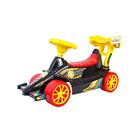 Машинка для катания СУПЕР СПОРТ черная Орион  894