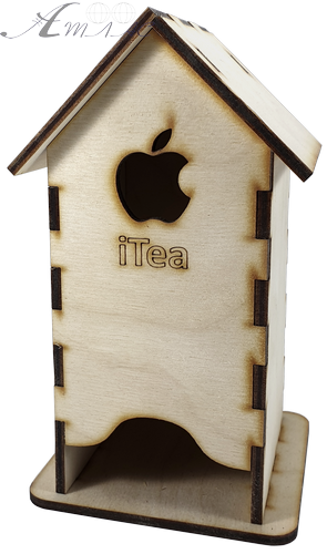 Будинок для Чаю i-Tea 10 х 10 х 18 см AS-4237, F-0101 Будинок для Чаю i-Tea 10 х 10 х 18 см AS-4237, F-0101