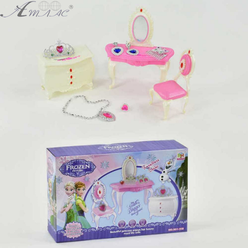 Кукольная Мебель набор Frozen Трюмо 901-358 фото 2 Кукольная Мебель набор Frozen Трюмо 901-358 фото 2