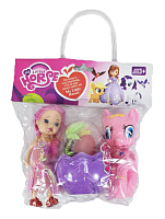 Іграшка Конячка Поні з Лялькою в пакеті  SM6618D
