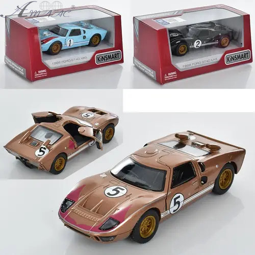 Машинка Kinsmart Ford GT40 MKII 1966  12см  KT5427FW