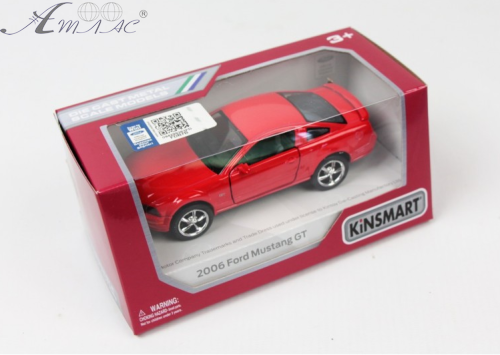 Машинка Kinsmart Ford Mustang GT спорт 2006 рік KT5091W * фото 2 Машинка Kinsmart Ford Mustang GT спорт 2006 рік KT5091W * фото 2