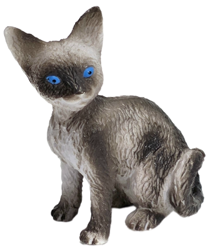 Игрушка Фигурка Кота Сиамский 5 см 09492 Игрушка Фигурка Кота Сиамский 5 см 09492