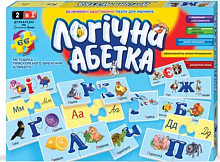 Игрушка Логiчна Абетка изучаем алфавит 66 деталей  08754
