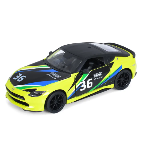 Машинка Kinsmart Nissan Fairlady Z 2023г CE Лимонная KT5443FW Машинка Kinsmart Nissan Fairlady Z 2023г CE Лимонная KT5443FW