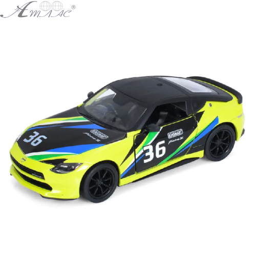 Машинка Kinsmart Nissan Fairlady Z 2023 CE Лимонна KT5443FW Машинка Kinsmart Nissan Fairlady Z 2023 CE Лимонна KT5443FW